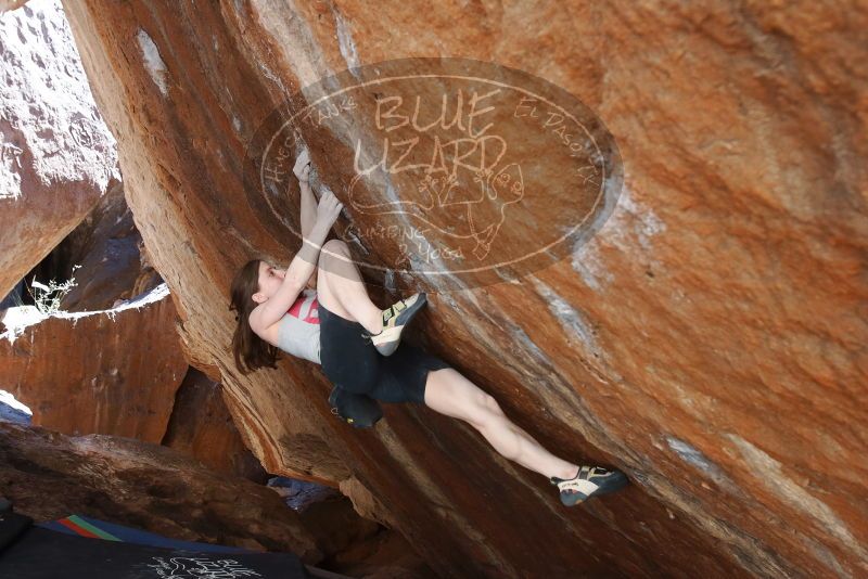 Bouldering in Hueco Tanks on 03/29/2019 with Blue Lizard Climbing and Yoga

Filename: SRM_20190329_1609220.jpg
Aperture: f/5.6
Shutter Speed: 1/250
Body: Canon EOS-1D Mark II
Lens: Canon EF 16-35mm f/2.8 L