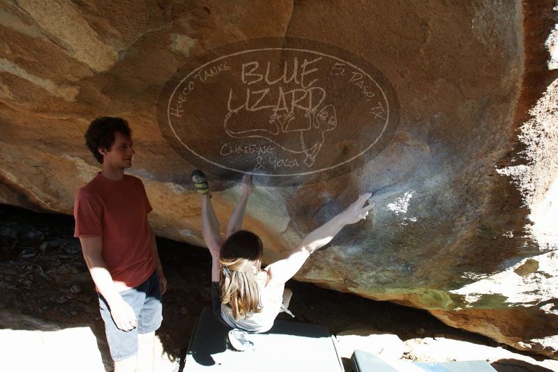 Bouldering in Hueco Tanks on 03/29/2019 with Blue Lizard Climbing and Yoga

Filename: SRM_20190329_1642180.jpg
Aperture: f/5.6
Shutter Speed: 1/250
Body: Canon EOS-1D Mark II
Lens: Canon EF 16-35mm f/2.8 L