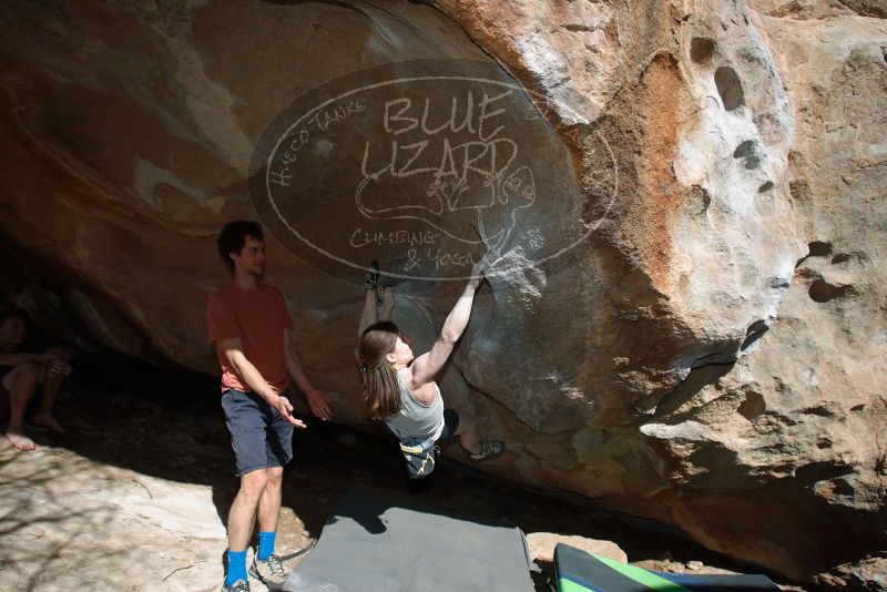 Bouldering in Hueco Tanks on 03/29/2019 with Blue Lizard Climbing and Yoga

Filename: SRM_20190329_1651080.jpg
Aperture: f/5.6
Shutter Speed: 1/250
Body: Canon EOS-1D Mark II
Lens: Canon EF 16-35mm f/2.8 L