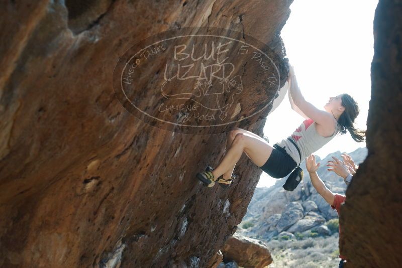 Bouldering in Hueco Tanks on 03/29/2019 with Blue Lizard Climbing and Yoga

Filename: SRM_20190329_1728570.jpg
Aperture: f/4.0
Shutter Speed: 1/250
Body: Canon EOS-1D Mark II
Lens: Canon EF 50mm f/1.8 II