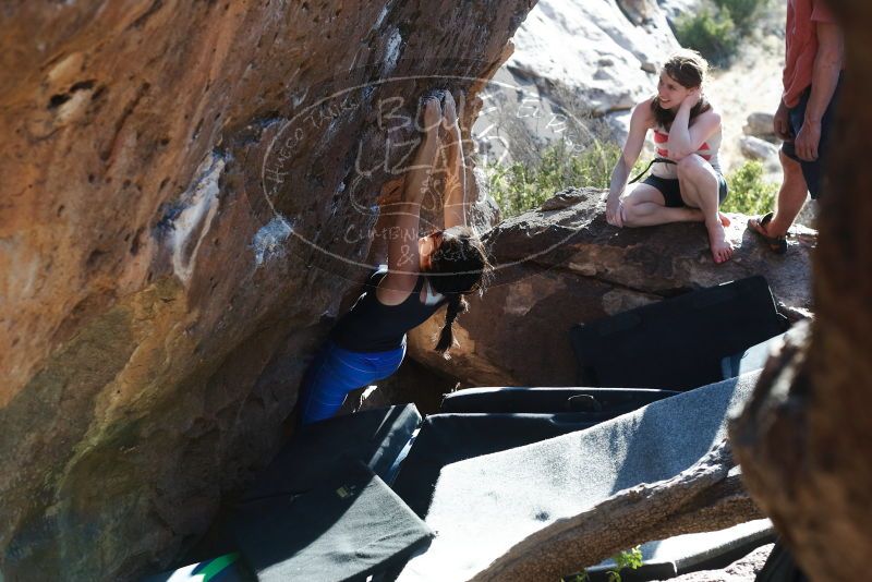 Bouldering in Hueco Tanks on 03/29/2019 with Blue Lizard Climbing and Yoga

Filename: SRM_20190329_1735151.jpg
Aperture: f/4.0
Shutter Speed: 1/250
Body: Canon EOS-1D Mark II
Lens: Canon EF 50mm f/1.8 II