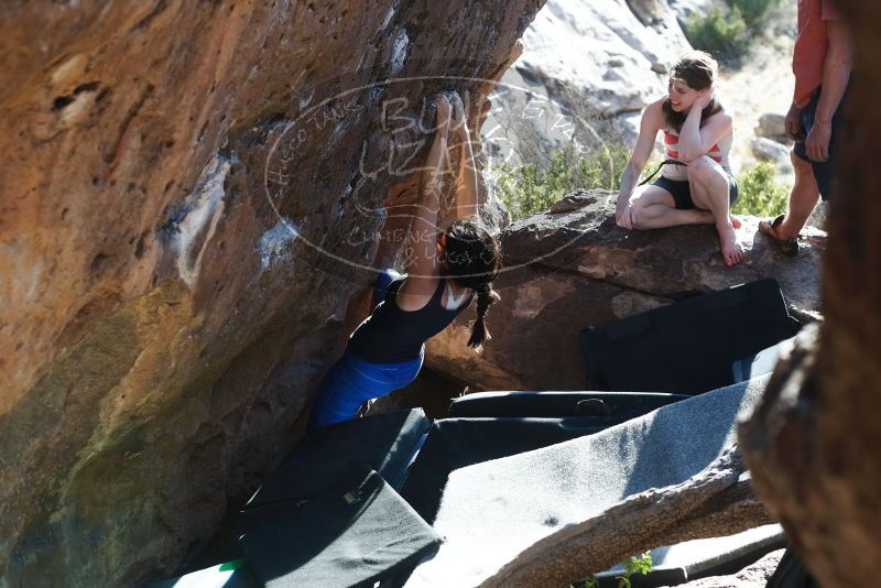 Bouldering in Hueco Tanks on 03/29/2019 with Blue Lizard Climbing and Yoga

Filename: SRM_20190329_1735160.jpg
Aperture: f/4.0
Shutter Speed: 1/250
Body: Canon EOS-1D Mark II
Lens: Canon EF 50mm f/1.8 II