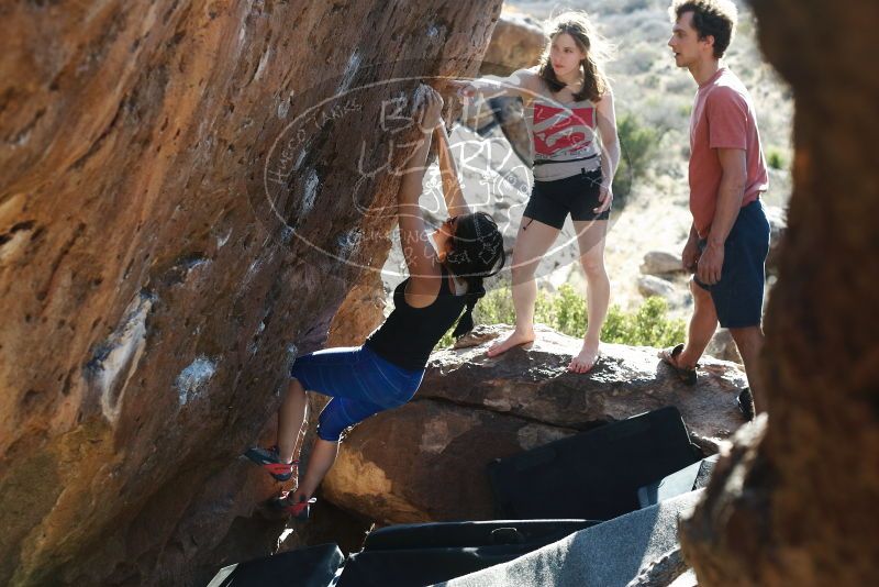 Bouldering in Hueco Tanks on 03/29/2019 with Blue Lizard Climbing and Yoga

Filename: SRM_20190329_1735260.jpg
Aperture: f/4.0
Shutter Speed: 1/250
Body: Canon EOS-1D Mark II
Lens: Canon EF 50mm f/1.8 II