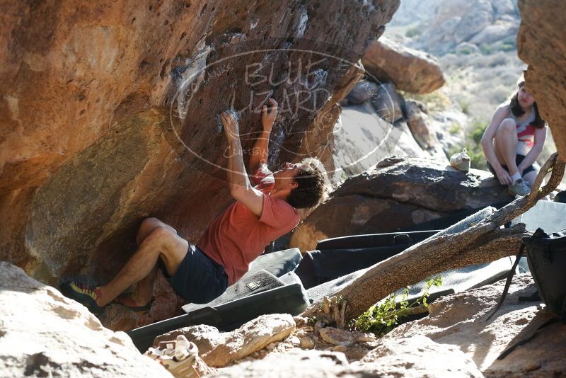 Bouldering in Hueco Tanks on 03/29/2019 with Blue Lizard Climbing and Yoga

Filename: SRM_20190329_1737420.jpg
Aperture: f/4.0
Shutter Speed: 1/250
Body: Canon EOS-1D Mark II
Lens: Canon EF 50mm f/1.8 II