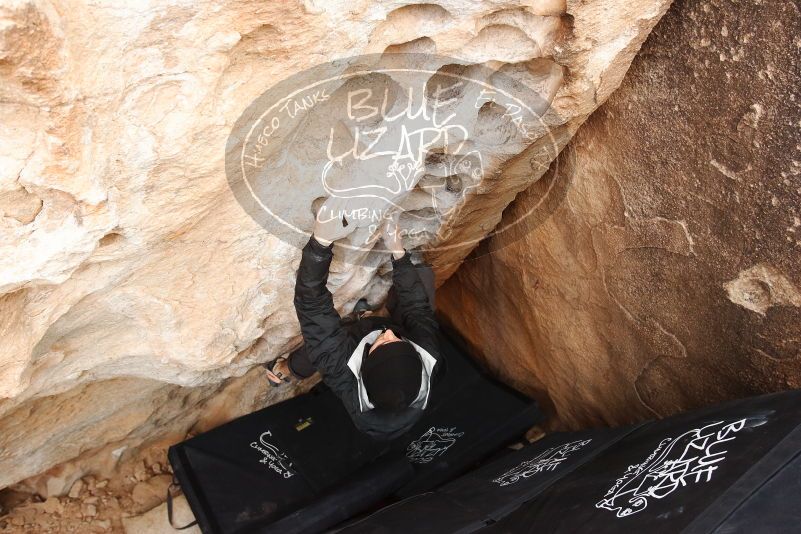 Bouldering in Hueco Tanks on 03/30/2019 with Blue Lizard Climbing and Yoga

Filename: SRM_20190330_1126420.jpg
Aperture: f/5.0
Shutter Speed: 1/320
Body: Canon EOS-1D Mark II
Lens: Canon EF 16-35mm f/2.8 L