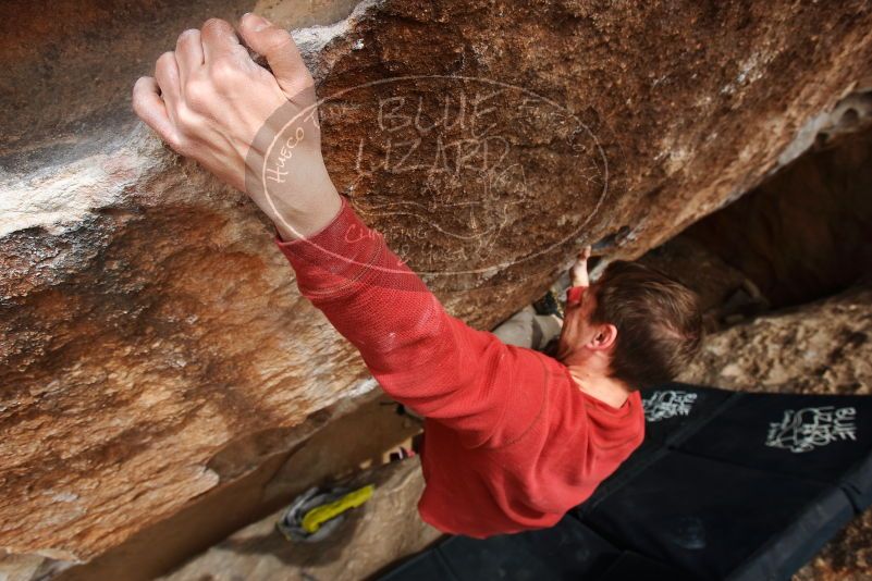 Bouldering in Hueco Tanks on 03/30/2019 with Blue Lizard Climbing and Yoga

Filename: SRM_20190330_1446211.jpg
Aperture: f/5.6
Shutter Speed: 1/250
Body: Canon EOS-1D Mark II
Lens: Canon EF 16-35mm f/2.8 L