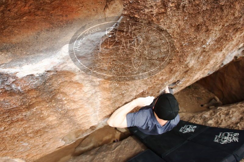 Bouldering in Hueco Tanks on 03/30/2019 with Blue Lizard Climbing and Yoga

Filename: SRM_20190330_1459130.jpg
Aperture: f/5.6
Shutter Speed: 1/250
Body: Canon EOS-1D Mark II
Lens: Canon EF 16-35mm f/2.8 L