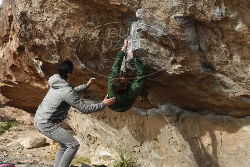 Bouldering in Hueco Tanks on 03/30/2019 with Blue Lizard Climbing and Yoga

Filename: SRM_20190330_1644420.jpg
Aperture: f/4.0
Shutter Speed: 1/400
Body: Canon EOS-1D Mark II
Lens: Canon EF 50mm f/1.8 II