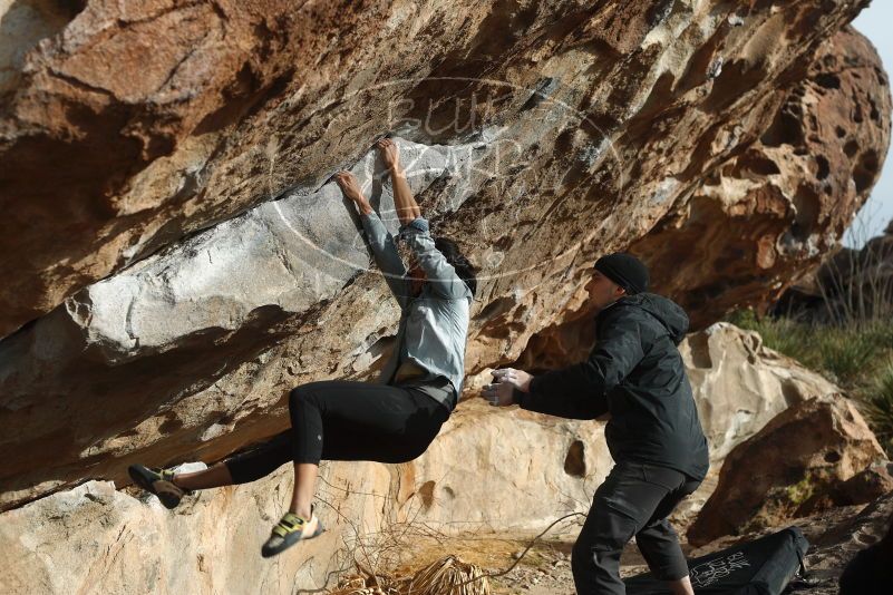 Bouldering in Hueco Tanks on 03/30/2019 with Blue Lizard Climbing and Yoga

Filename: SRM_20190330_1736170.jpg
Aperture: f/4.0
Shutter Speed: 1/500
Body: Canon EOS-1D Mark II
Lens: Canon EF 50mm f/1.8 II