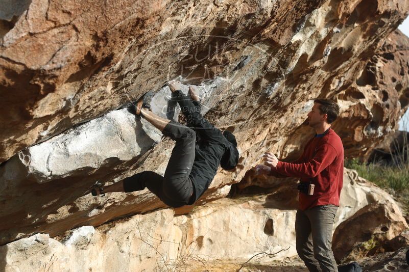 Bouldering in Hueco Tanks on 03/30/2019 with Blue Lizard Climbing and Yoga

Filename: SRM_20190330_1736550.jpg
Aperture: f/4.0
Shutter Speed: 1/400
Body: Canon EOS-1D Mark II
Lens: Canon EF 50mm f/1.8 II