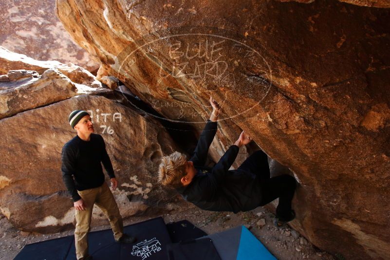 Bouldering in Hueco Tanks on 03/31/2019 with Blue Lizard Climbing and Yoga

Filename: SRM_20190331_1132140.jpg
Aperture: f/5.6
Shutter Speed: 1/250
Body: Canon EOS-1D Mark II
Lens: Canon EF 16-35mm f/2.8 L