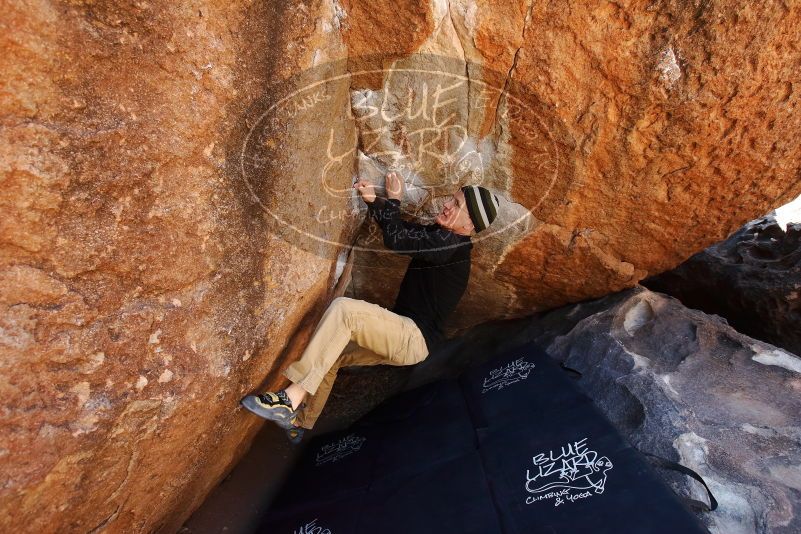 Bouldering in Hueco Tanks on 03/31/2019 with Blue Lizard Climbing and Yoga

Filename: SRM_20190331_1204550.jpg
Aperture: f/5.6
Shutter Speed: 1/250
Body: Canon EOS-1D Mark II
Lens: Canon EF 16-35mm f/2.8 L