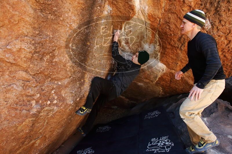 Bouldering in Hueco Tanks on 03/31/2019 with Blue Lizard Climbing and Yoga

Filename: SRM_20190331_1210440.jpg
Aperture: f/5.6
Shutter Speed: 1/250
Body: Canon EOS-1D Mark II
Lens: Canon EF 16-35mm f/2.8 L