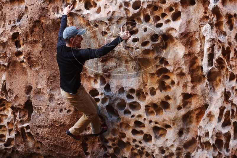 Bouldering in Hueco Tanks on 03/31/2019 with Blue Lizard Climbing and Yoga

Filename: SRM_20190331_1516440.jpg
Aperture: f/3.5
Shutter Speed: 1/100
Body: Canon EOS-1D Mark II
Lens: Canon EF 50mm f/1.8 II