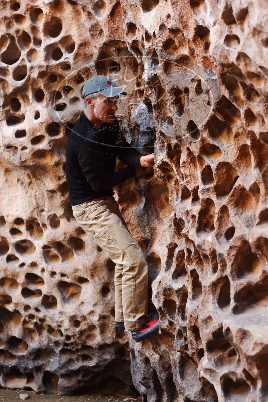 Bouldering in Hueco Tanks on 03/31/2019 with Blue Lizard Climbing and Yoga

Filename: SRM_20190331_1517090.jpg
Aperture: f/3.5
Shutter Speed: 1/100
Body: Canon EOS-1D Mark II
Lens: Canon EF 50mm f/1.8 II