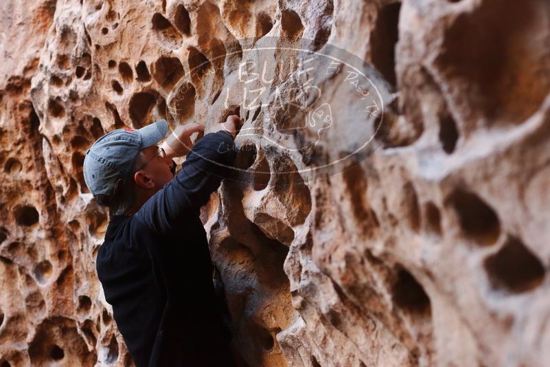 Bouldering in Hueco Tanks on 03/31/2019 with Blue Lizard Climbing and Yoga

Filename: SRM_20190331_1517390.jpg
Aperture: f/3.5
Shutter Speed: 1/100
Body: Canon EOS-1D Mark II
Lens: Canon EF 50mm f/1.8 II