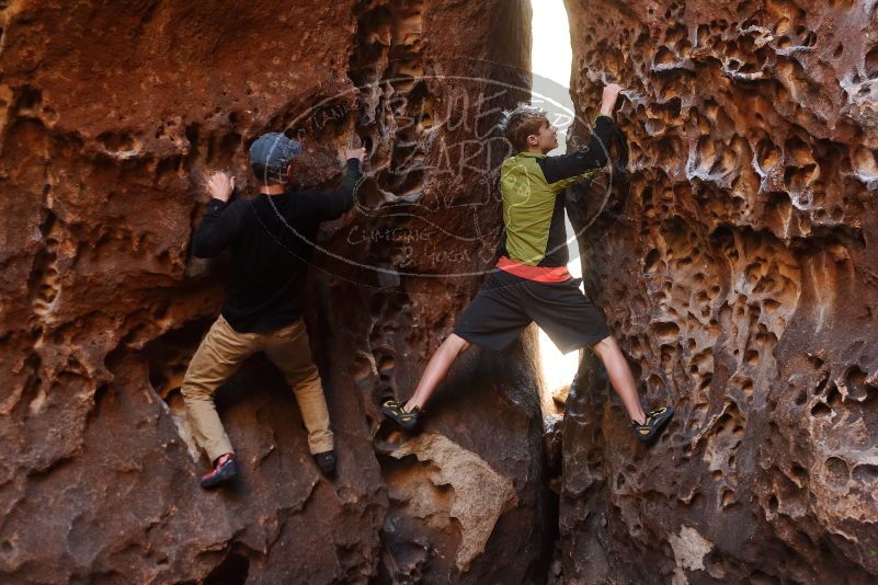 Bouldering in Hueco Tanks on 03/31/2019 with Blue Lizard Climbing and Yoga

Filename: SRM_20190331_1522210.jpg
Aperture: f/3.5
Shutter Speed: 1/125
Body: Canon EOS-1D Mark II
Lens: Canon EF 50mm f/1.8 II