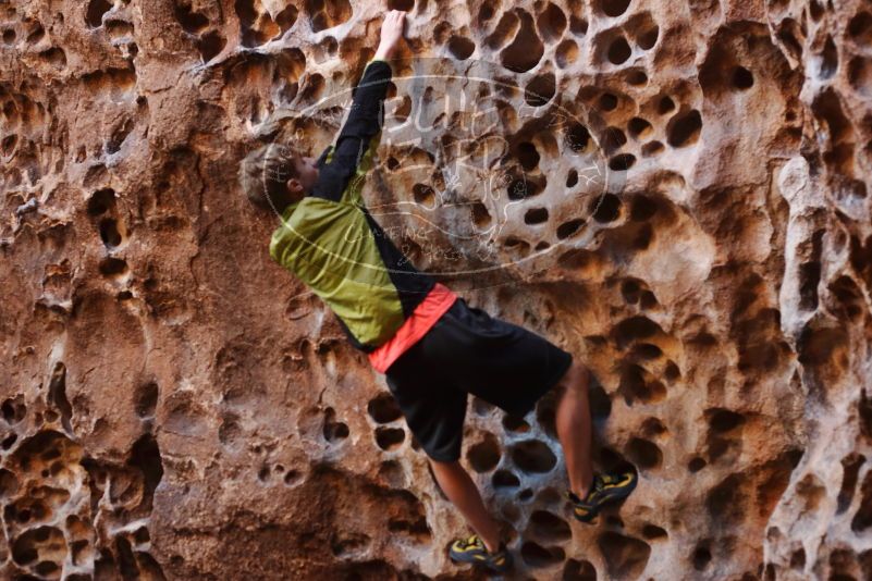 Bouldering in Hueco Tanks on 03/31/2019 with Blue Lizard Climbing and Yoga

Filename: SRM_20190331_1524130.jpg
Aperture: f/3.5
Shutter Speed: 1/125
Body: Canon EOS-1D Mark II
Lens: Canon EF 50mm f/1.8 II