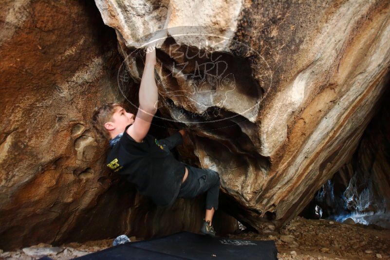 Bouldering in Hueco Tanks on 04/05/2019 with Blue Lizard Climbing and Yoga

Filename: SRM_20190405_1319350.jpg
Aperture: f/2.8
Shutter Speed: 1/125
Body: Canon EOS-1D Mark II
Lens: Canon EF 16-35mm f/2.8 L