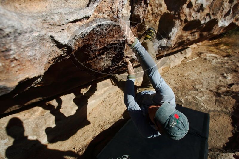 Bouldering in Hueco Tanks on 04/06/2019 with Blue Lizard Climbing and Yoga

Filename: SRM_20190406_0912580.jpg
Aperture: f/5.6
Shutter Speed: 1/1000
Body: Canon EOS-1D Mark II
Lens: Canon EF 16-35mm f/2.8 L