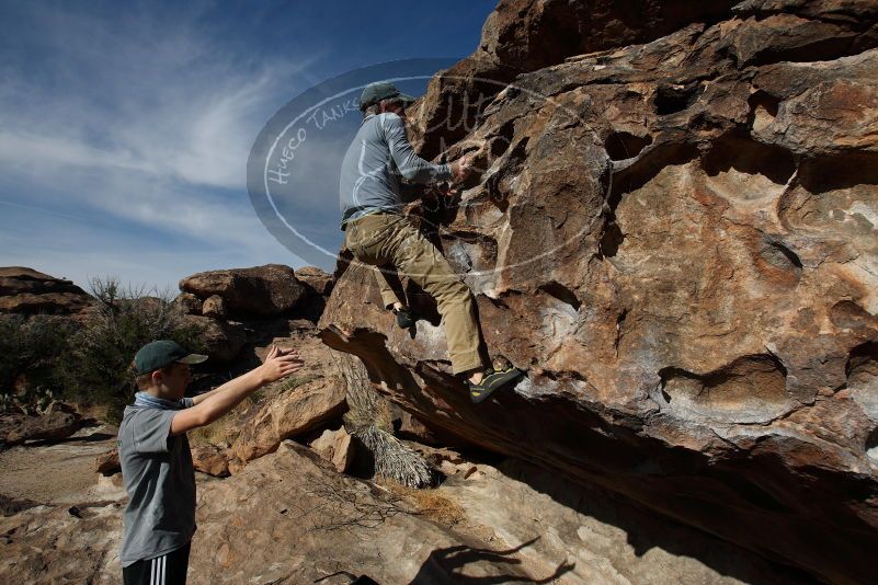 Bouldering in Hueco Tanks on 04/06/2019 with Blue Lizard Climbing and Yoga

Filename: SRM_20190406_0922200.jpg
Aperture: f/5.6
Shutter Speed: 1/640
Body: Canon EOS-1D Mark II
Lens: Canon EF 16-35mm f/2.8 L