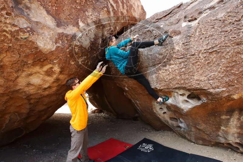 Bouldering in Hueco Tanks on 04/13/2019 with Blue Lizard Climbing and Yoga

Filename: SRM_20190413_1012500.jpg
Aperture: f/5.6
Shutter Speed: 1/250
Body: Canon EOS-1D Mark II
Lens: Canon EF 16-35mm f/2.8 L