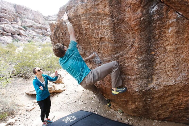 Bouldering in Hueco Tanks on 04/13/2019 with Blue Lizard Climbing and Yoga

Filename: SRM_20190413_1100030.jpg
Aperture: f/5.0
Shutter Speed: 1/200
Body: Canon EOS-1D Mark II
Lens: Canon EF 16-35mm f/2.8 L