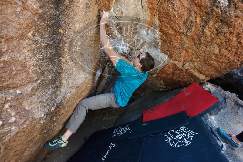 Bouldering in Hueco Tanks on 04/13/2019 with Blue Lizard Climbing and Yoga

Filename: SRM_20190413_1107010.jpg
Aperture: f/5.6
Shutter Speed: 1/250
Body: Canon EOS-1D Mark II
Lens: Canon EF 16-35mm f/2.8 L