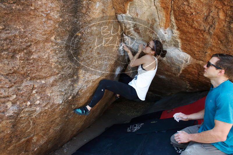 Bouldering in Hueco Tanks on 04/13/2019 with Blue Lizard Climbing and Yoga

Filename: SRM_20190413_1112490.jpg
Aperture: f/5.6
Shutter Speed: 1/320
Body: Canon EOS-1D Mark II
Lens: Canon EF 16-35mm f/2.8 L