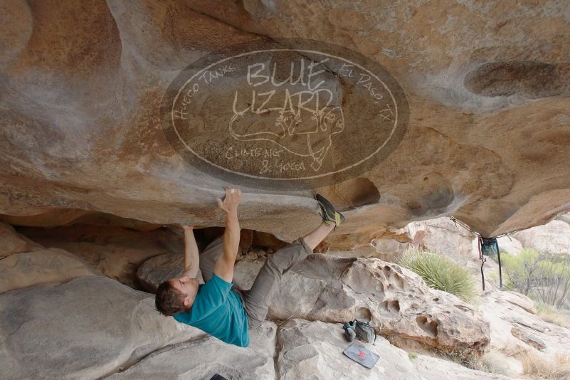 Bouldering in Hueco Tanks on 04/13/2019 with Blue Lizard Climbing and Yoga

Filename: SRM_20190413_1215370.jpg
Aperture: f/5.6
Shutter Speed: 1/125
Body: Canon EOS-1D Mark II
Lens: Canon EF 16-35mm f/2.8 L