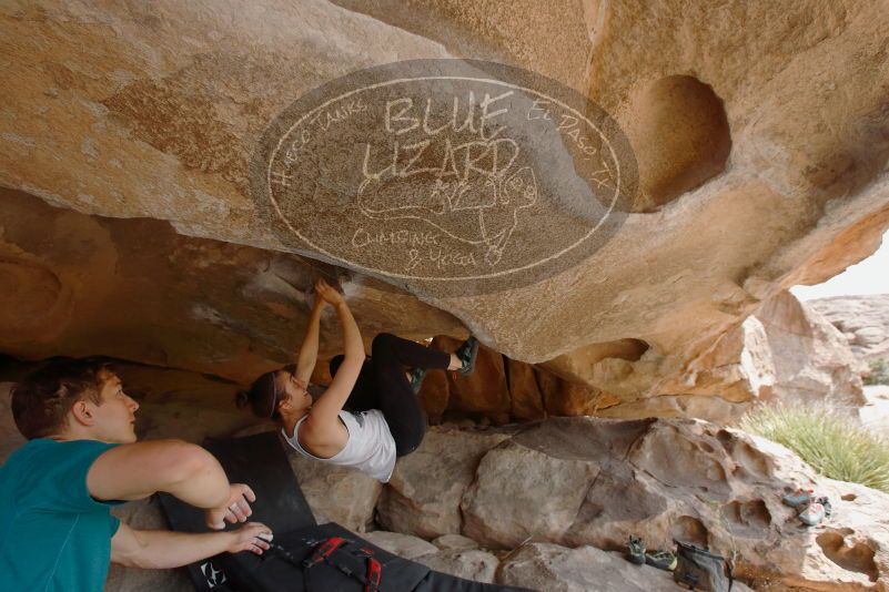 Bouldering in Hueco Tanks on 04/13/2019 with Blue Lizard Climbing and Yoga

Filename: SRM_20190413_1223031.jpg
Aperture: f/5.6
Shutter Speed: 1/250
Body: Canon EOS-1D Mark II
Lens: Canon EF 16-35mm f/2.8 L