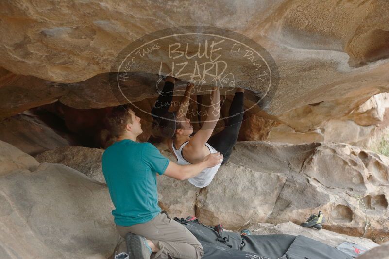 Bouldering in Hueco Tanks on 04/13/2019 with Blue Lizard Climbing and Yoga

Filename: SRM_20190413_1310370.jpg
Aperture: f/4.0
Shutter Speed: 1/250
Body: Canon EOS-1D Mark II
Lens: Canon EF 50mm f/1.8 II